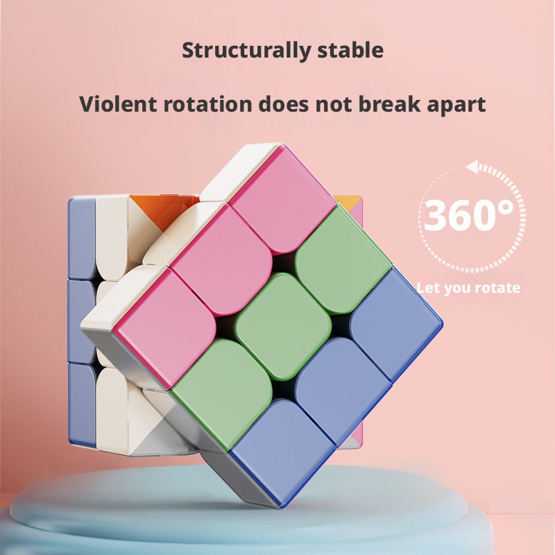 Kids Morandi Magic Cube 2x2 3x3 4x4 5x5 Pyramid Brain Teaser Educational Toy - Image 2