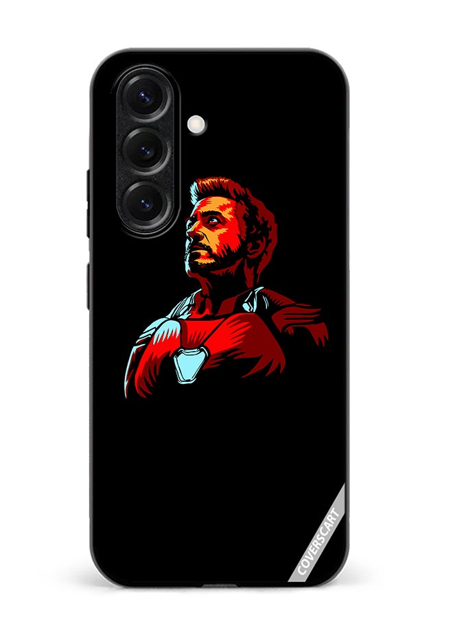 VR CREATIVE Protective Case Cover For Samsung Galaxy S25 Plus Iron Man Design Multicolour