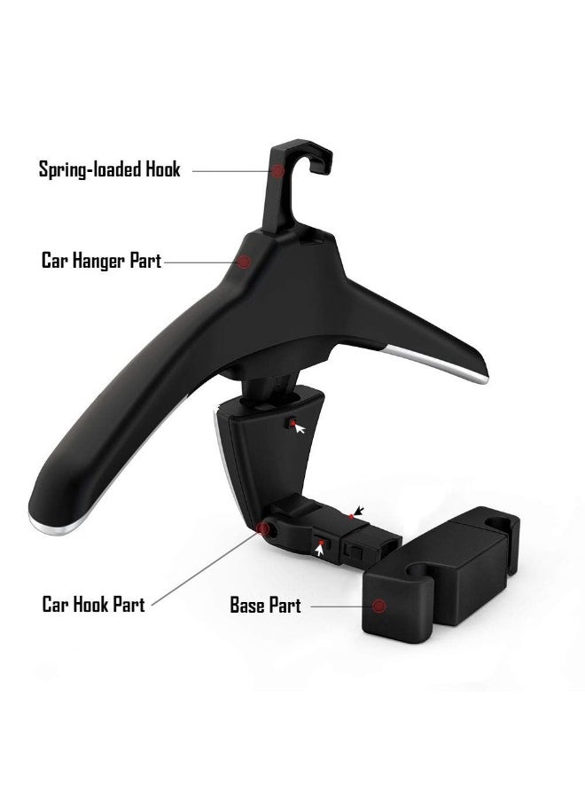 NOSKIN Car Coat Hanger Headrest Back Seat Coat Hanger Multifunctional Car Hanger For Coat Suit Jacket - Image 3