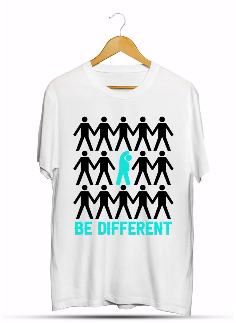 SHOP NEW ARRIVALS Be Different T-Shirt – Inspirational Quote Graphic Tee | Motivational Gift for Creatives, Free Thinkers & Trailblazers - Image 1