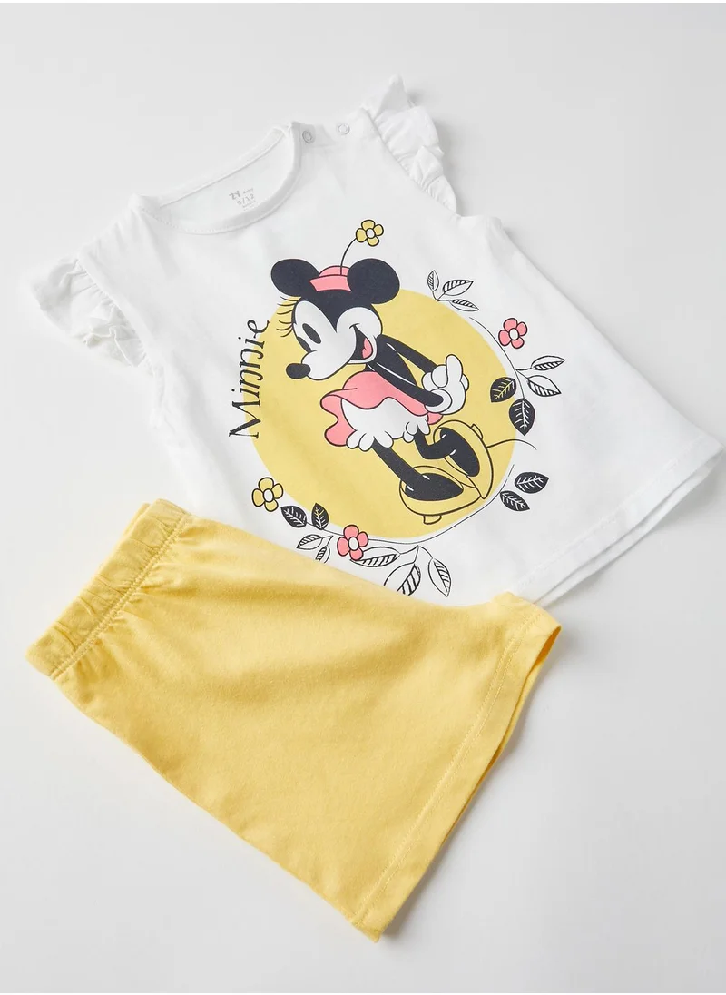 Zippy Infant Minnie Mouse Pyjama Set