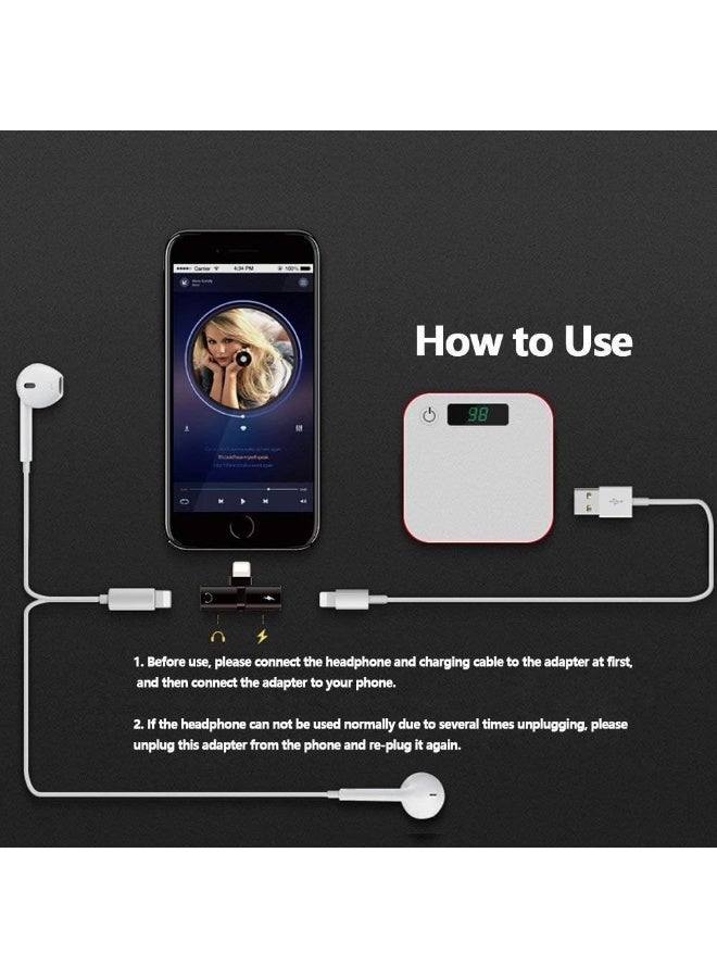 جو-ديز محول موزع ايفون سماعة شاحن لون اسود GO-DES - Image 4