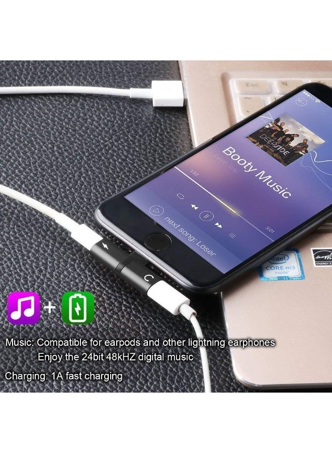 جو-ديز محول موزع ايفون سماعة شاحن لون اسود GO-DES - Image 2