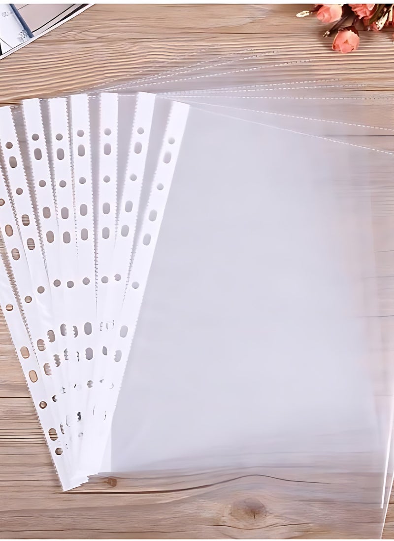 ORYX ORYX 0013A Sheet Protector 80 Microns A4 Punch Pockets Pack Of 100  - Image 2