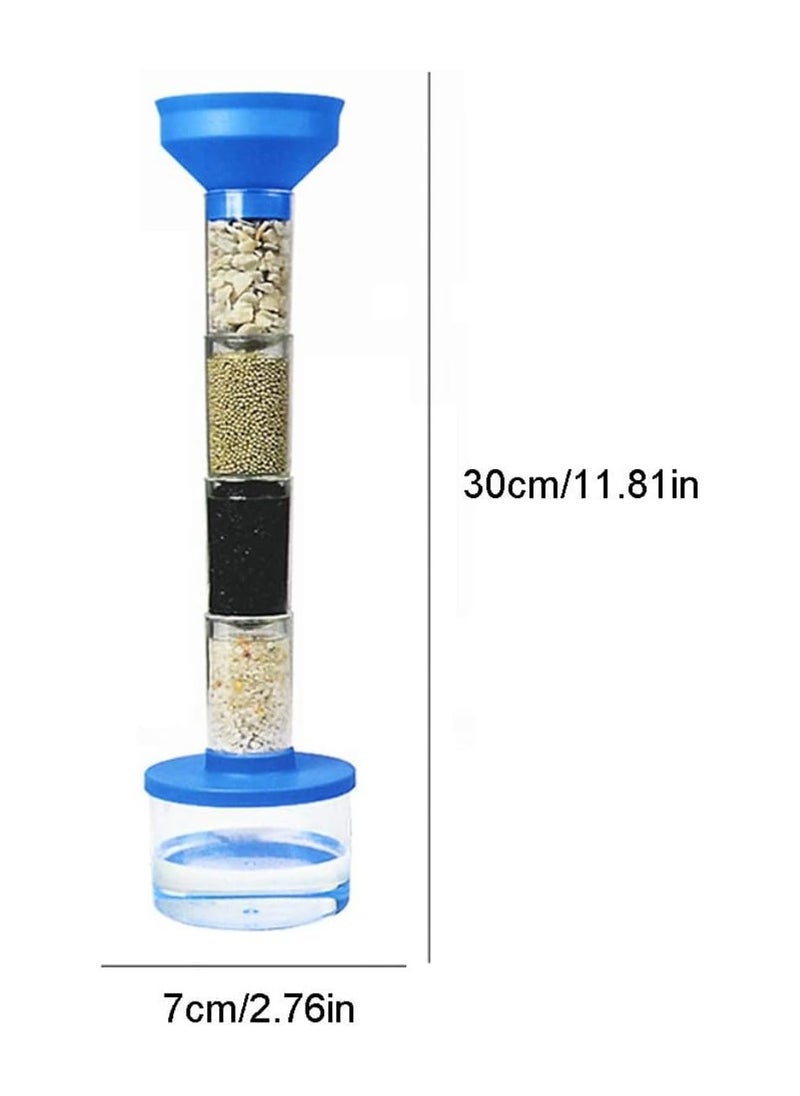 ZAMZIN Water Science Kit Children Educational Toys  Water Filtration Purification Experiment Eksperimen Tapisan Air Toy Belajar Sains Experiments Water Kits Filter and Rocket Guide DIY Sains For  Kids Mainan Belajar Sains Untuk Kanak  - Image 2