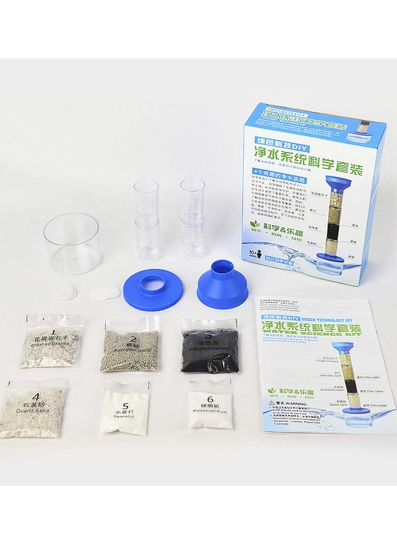 ZAMZIN Water Science Kit Children Educational Toys  Water Filtration Purification Experiment Eksperimen Tapisan Air Toy Belajar Sains Experiments Water Kits Filter and Rocket Guide DIY Sains For  Kids Mainan Belajar Sains Untuk Kanak  - Image 1