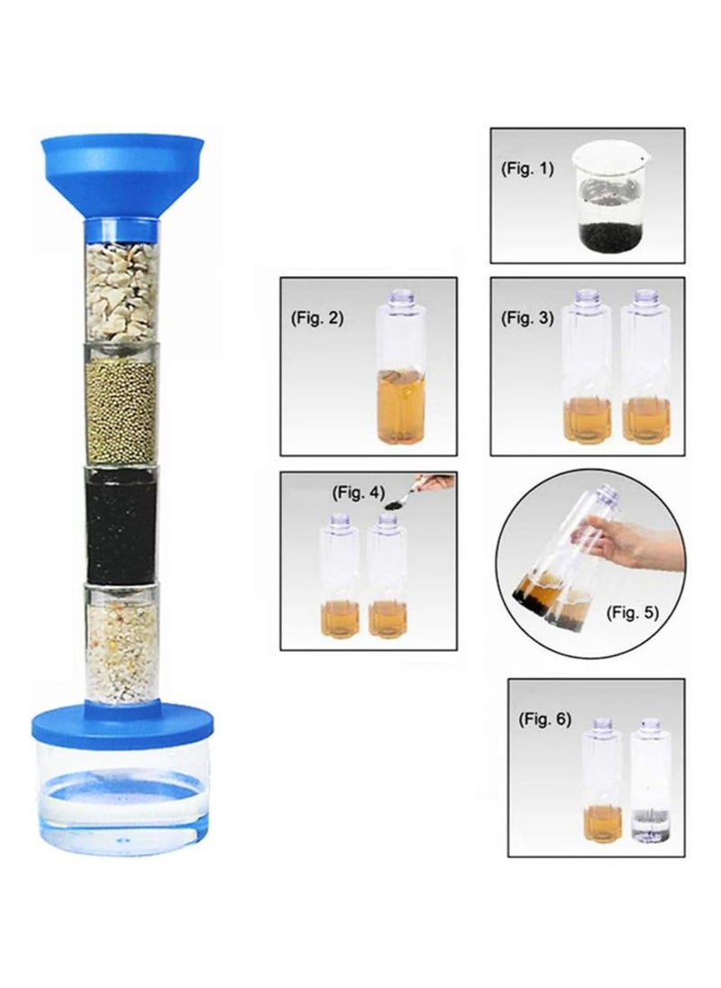 ZAMZIN Water Science Kit Children Educational Toys  Water Filtration Purification Experiment Eksperimen Tapisan Air Toy Belajar Sains Experiments Water Kits Filter and Rocket Guide DIY Sains For  Kids Mainan Belajar Sains Untuk Kanak  - Image 5