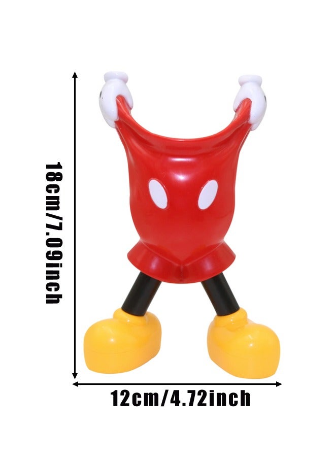 ميكي ماوس حامل أقلام رصاص وقلم لطيف للمكتب، منظم أقلام سطح مكتب صغير للأطفال وكوب تخزين - Image 2