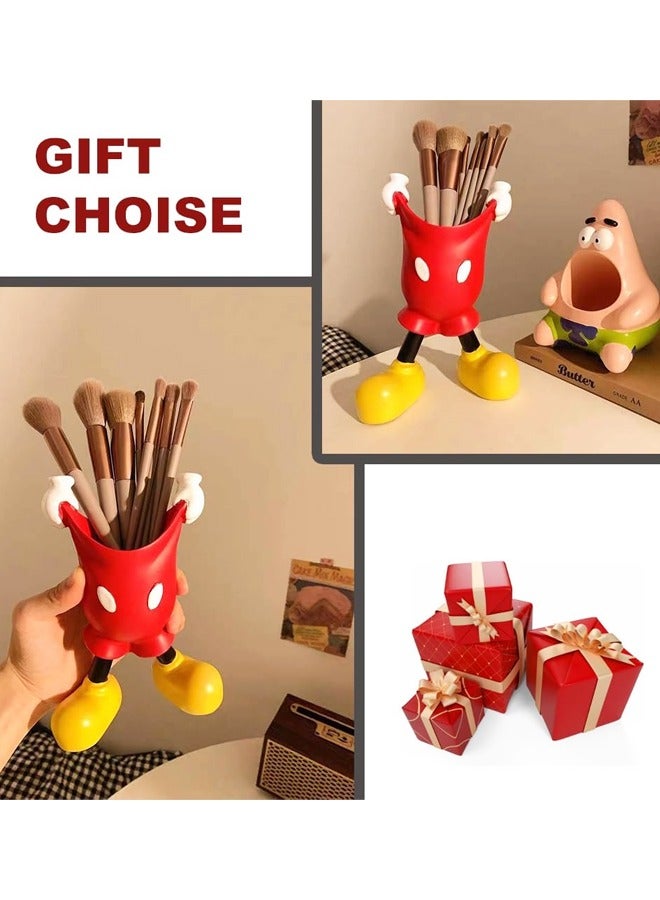 ميكي ماوس حامل أقلام رصاص وقلم لطيف للمكتب، منظم أقلام سطح مكتب صغير للأطفال وكوب تخزين - Image 3