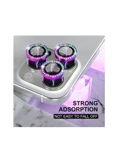 Yesido Yesido Camera Protector Iphone 15 PRO MAX HD Phone Lens Rainbow WB27  - Image 1