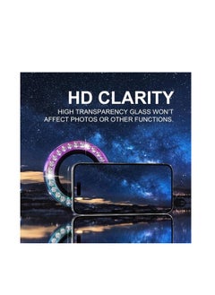 Yesido Yesido Camera Protector Iphone 15 PRO MAX HD Phone Lens Rainbow WB27  - Image 2
