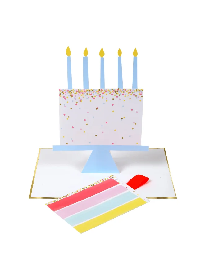 Meri Meri Cake Slice Stand-Up Birthday Card