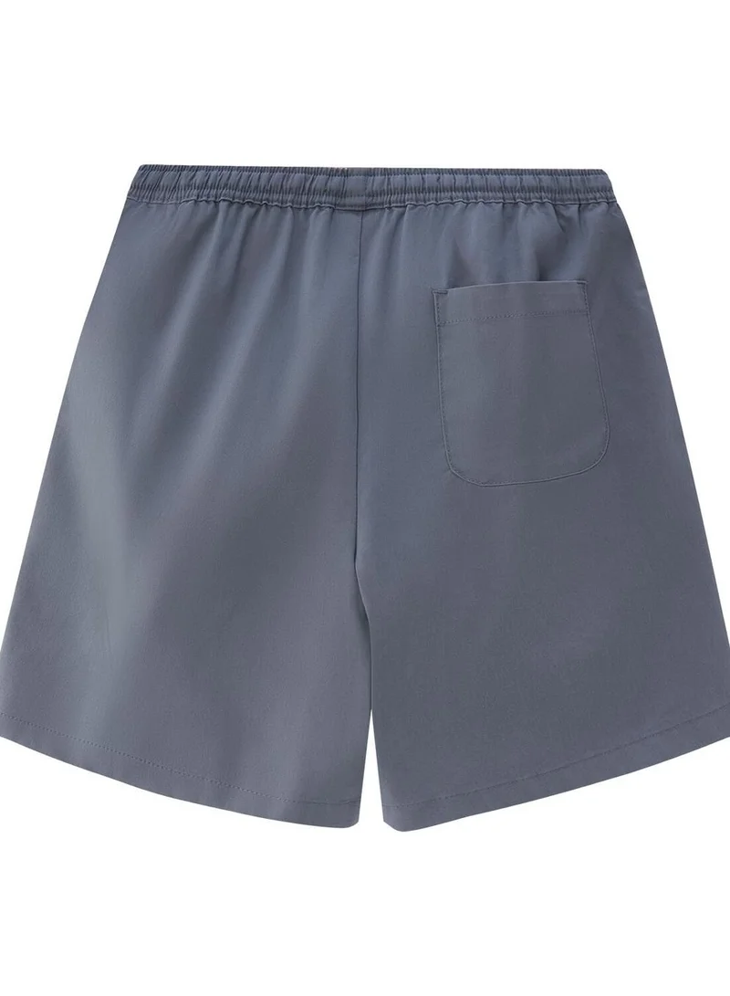 جيوردانو شورتات قطنية مريحة للأطفال بخصر متوسط