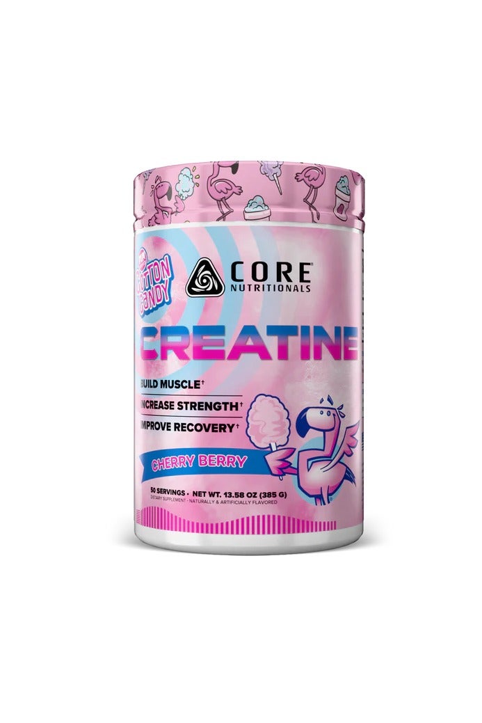 كور نيوتريشنالز Core nutrition creatine powder Cherry Berry 385g - Image 1