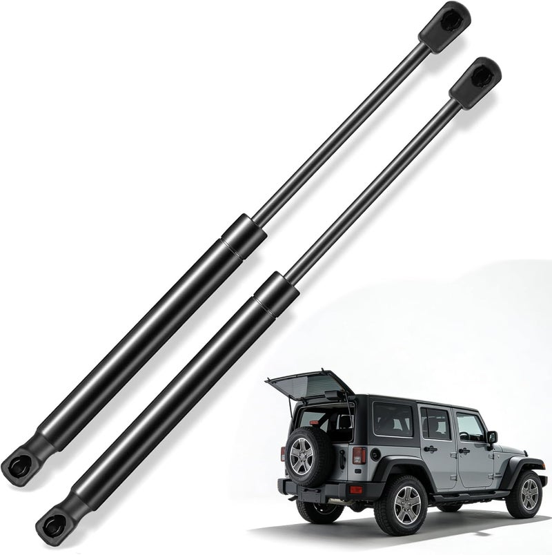Blshwez Rear Window Struts, Heavy-Duty Rear Glass Shocks Lift Supports for 2011-2017 Jeep Wrangler, Jeep Wrangler JK 2018 with Factory Top, Replaces OEM# 68068261AA 6678, 2PCS - Image 1