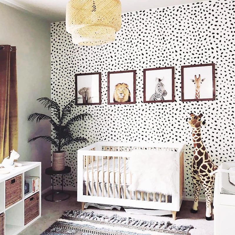 STENCILITÂ® Panther Print Wall Stencil for Painting - XL 24 x37.5 in, Geometric Wall Stencils for Painting Large Pattern, Modern Wall Decor - Image 3