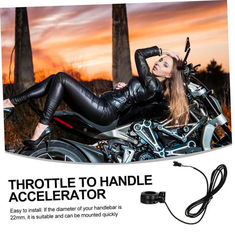 2 Pack Electric Bike Scooter Thumb Throttle Accelerator For Handlebar Easy Installation - Image 4