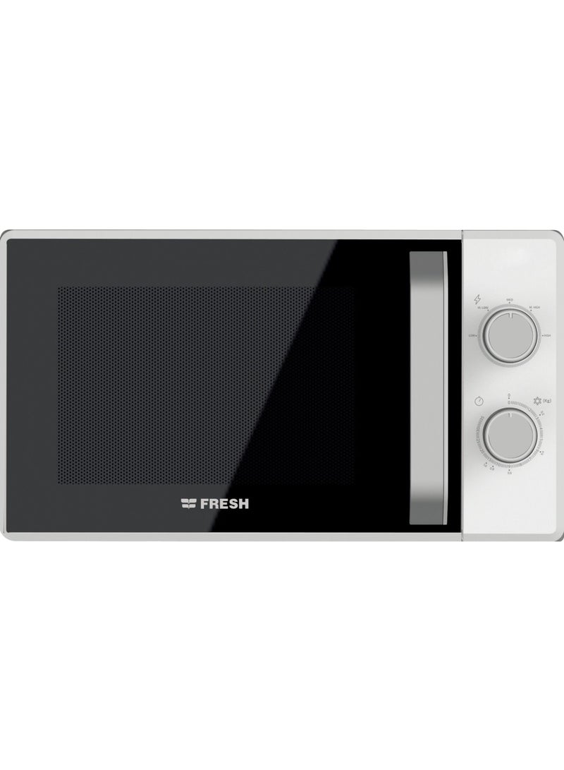 Fresh Mechanical Microwave, 25 Liter, Solo, Silver - FMW-25MC-S - Image 1