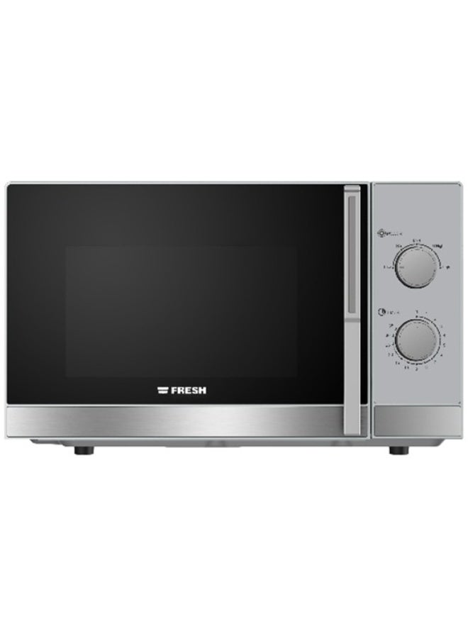 Fresh Mechanical Microwave, 25 Liter, Solo, Silver - FMW-25MC-S - Image 2