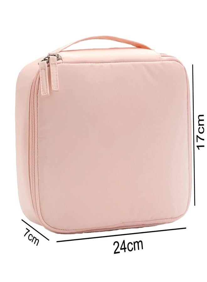 ZENITY Travel Makeup Organizer Bag Portable Cosmetic Storage Case Waterproof Toiletry Kit Makeup Brush Holder for Women Luggage Packing - Image 2