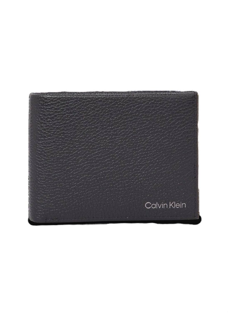 CALVIN KLEIN - Men's Leather RFID Billfold Wallet, Black - Image 1