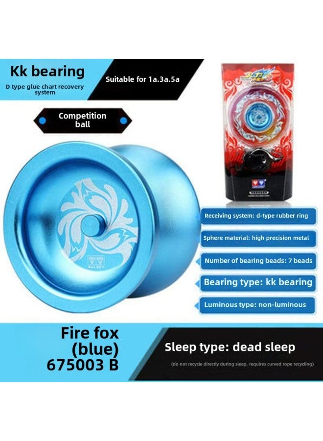 Odi Double Diamond Fire Less King Yo-Yo Ball Swordsman Purple Firefox Xuan Magic Ice Flame Black Sword Holy Ring Toy-Color:Blazing Holy Ring (intermediate) - Image 5