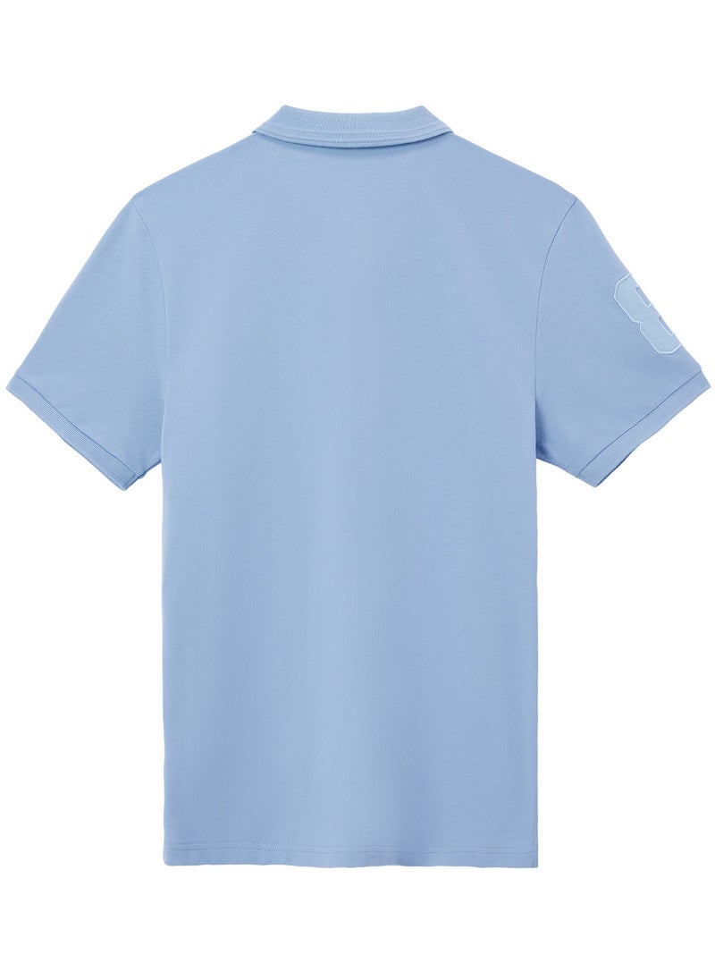 GIORDANO Men's Lion Polo Blue  - Image 2