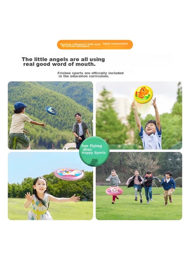 Murcia Children's Soft Frisbee, Hand-thrown, Can Be Retraced, Boomerang, Outdoor Sports, Kindergarten Toy, Birthday Gift For Boys And Girls - Image 2