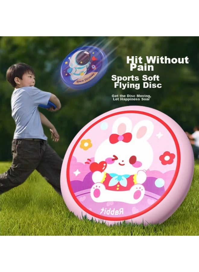 Murcia Children's Soft Frisbee, Hand-thrown, Can Be Retraced, Boomerang, Outdoor Sports, Kindergarten Toy, Birthday Gift For Boys And Girls - Image 1
