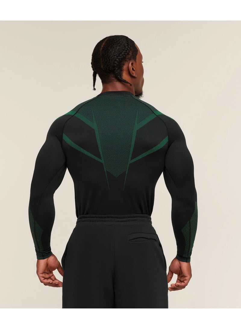 جيمشارك تي شيرت جيم شارك بدون درزات بأكمام طويلة - Image 3