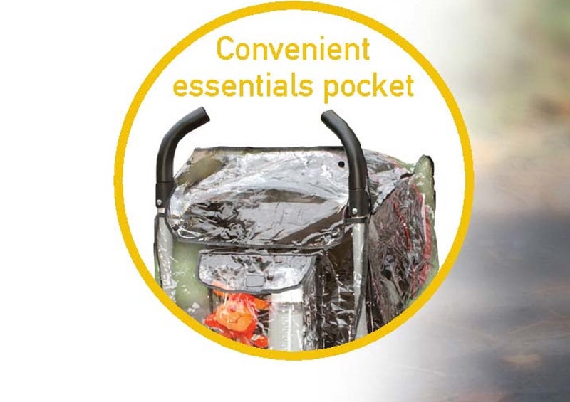 Jeep Premium Stroller Weather Shield - Image 3