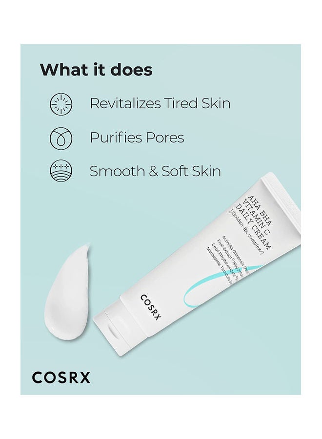 COSRX AHA BHA Vitamin C Daily Cream 50ml - Image 3
