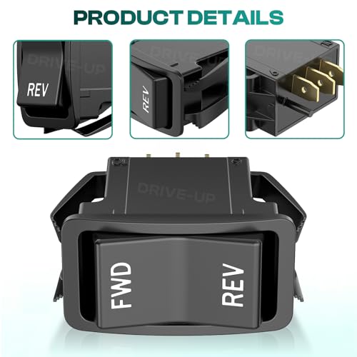 Drive-up EZGO Forward Reverse Switch, Golf Cart Forward Reverse Switch Fits EZGO TXT, PDS Electric 2003-Up Golf Carts, OEM 74323-G01 - Image 4