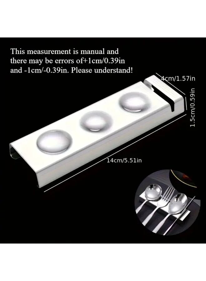 304 Stainless Steel Knife and Fork Holder Space Saving Tableware Organizer - Image 3
