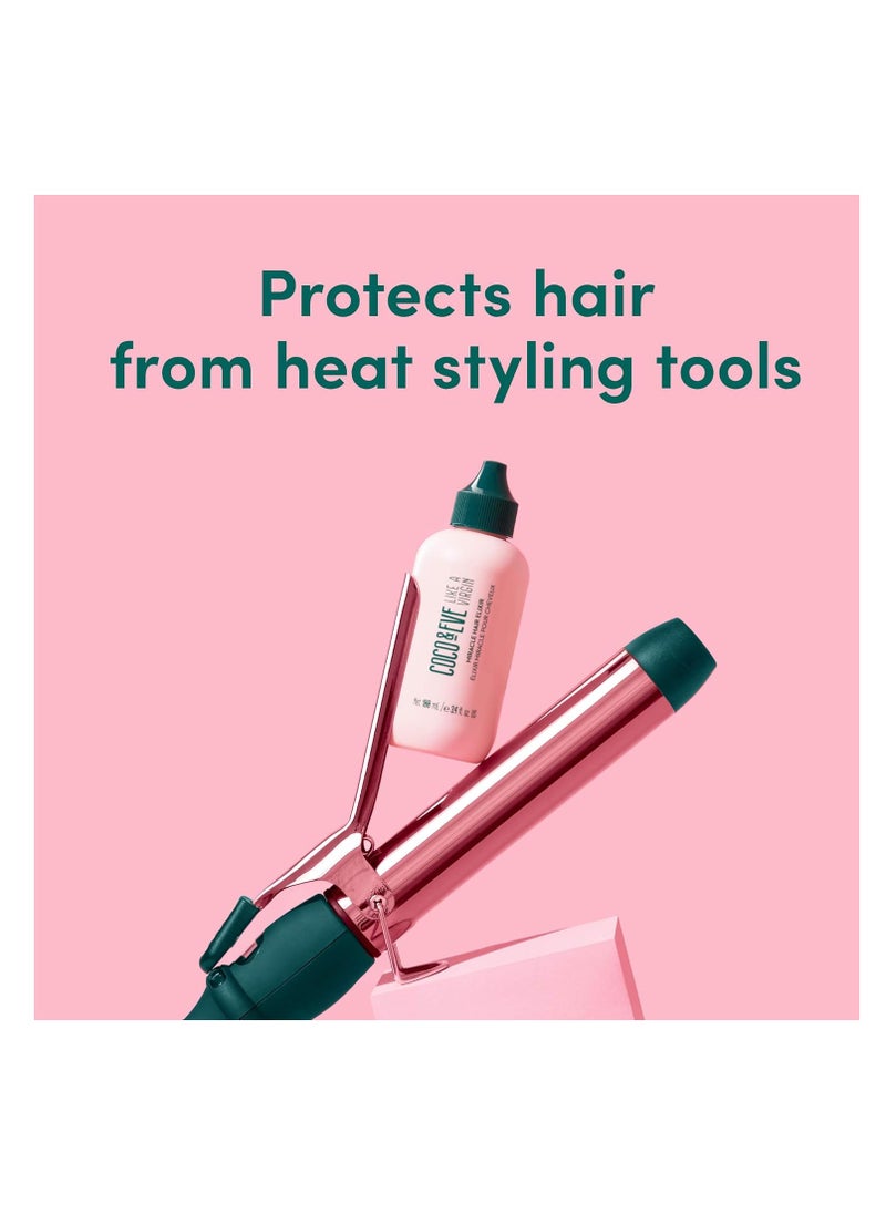COCO & EVE Coco & Eve Miracle Hair Elixir. Coconut Oil with Hyaluronic Acid Leave in Conditioner.Treatment for Dry Damaged Hair | Frizz control. Protects from Heat Styling  - Image 3