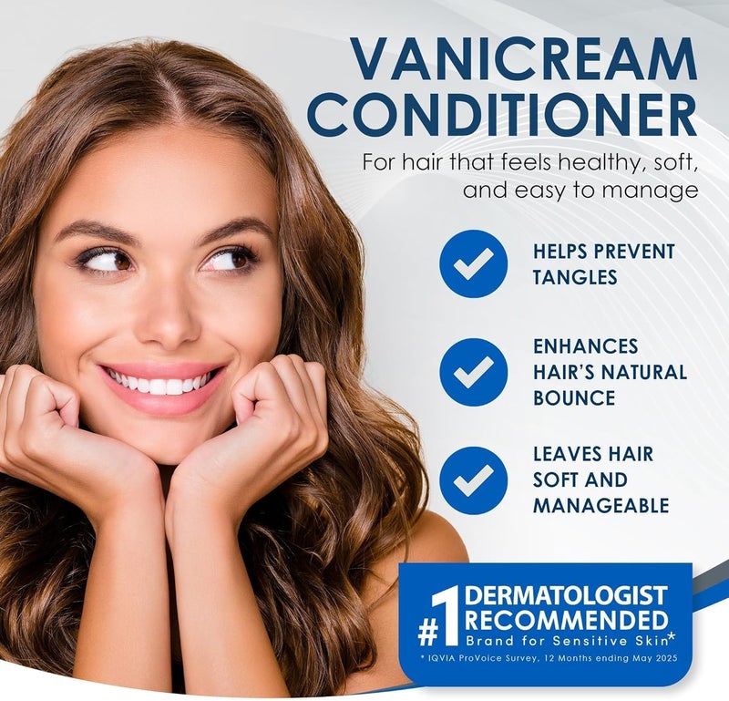 Vanicream Pharmaceutical Specialties (Formerly known as Free & Clear) Hair Conditioner 12 oz (Pack of 2) - Image 2