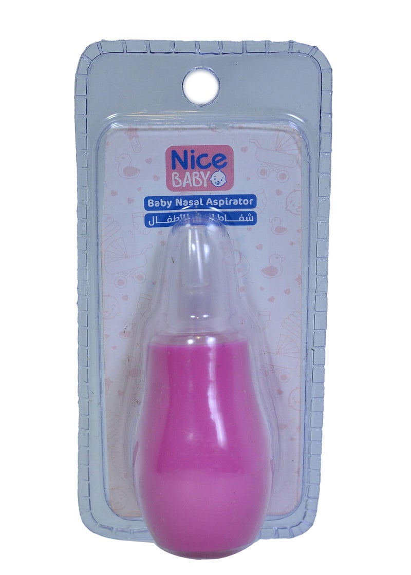 Nice Baby Nasal Aspirator-Rose - Image 2