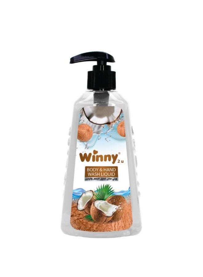Winny Hands Wash liquid 500ML (Coconut)