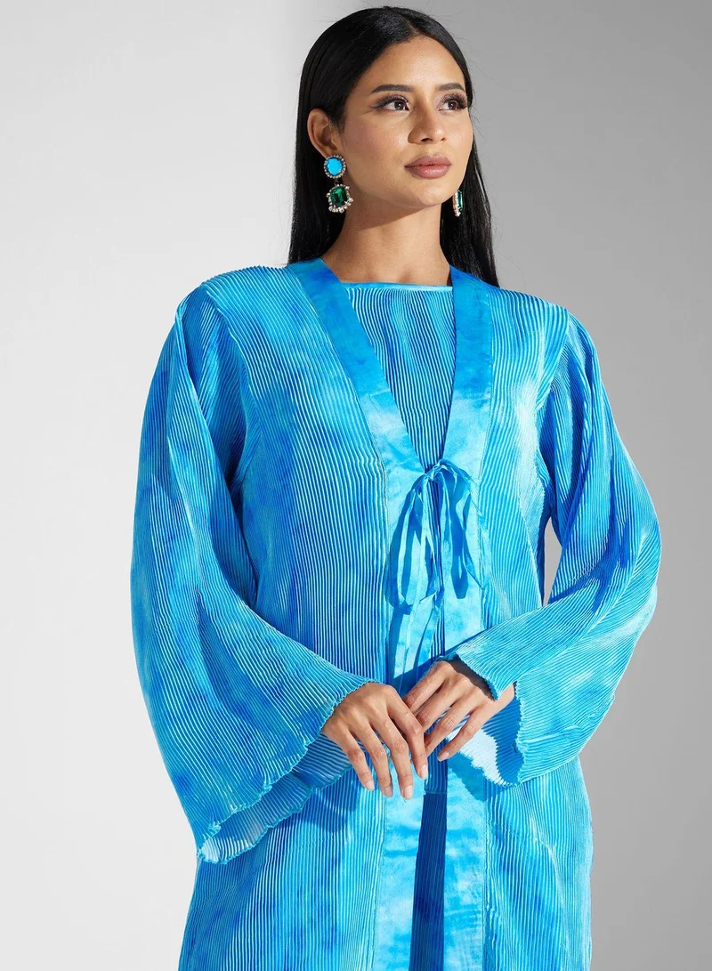 سنوار Pleated Abaya