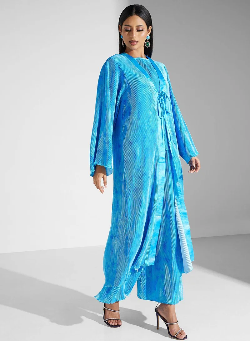 سنوار Pleated Abaya