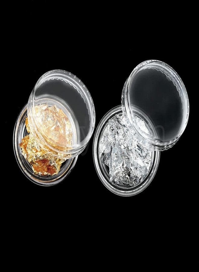 Kiyaan Nail Art Foil Paper Newest Golden Silver Designs Decorate Nail - Image 1
