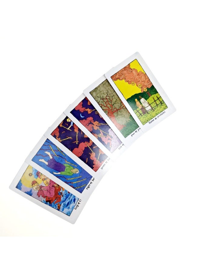 NIBEMINENT Cosmic Sleeping Tarot Card Set - Leisure Party Board Game - High-Quality Divination, Prediction and Omen Cards - Image 4