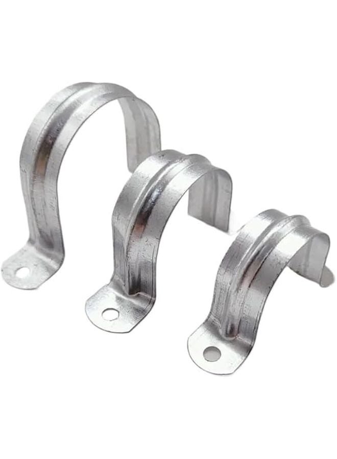 M8 مشبك القناة 100 قطعة حامل سرج الأنبوب على شكل U لأعمال النجارة - Image 1