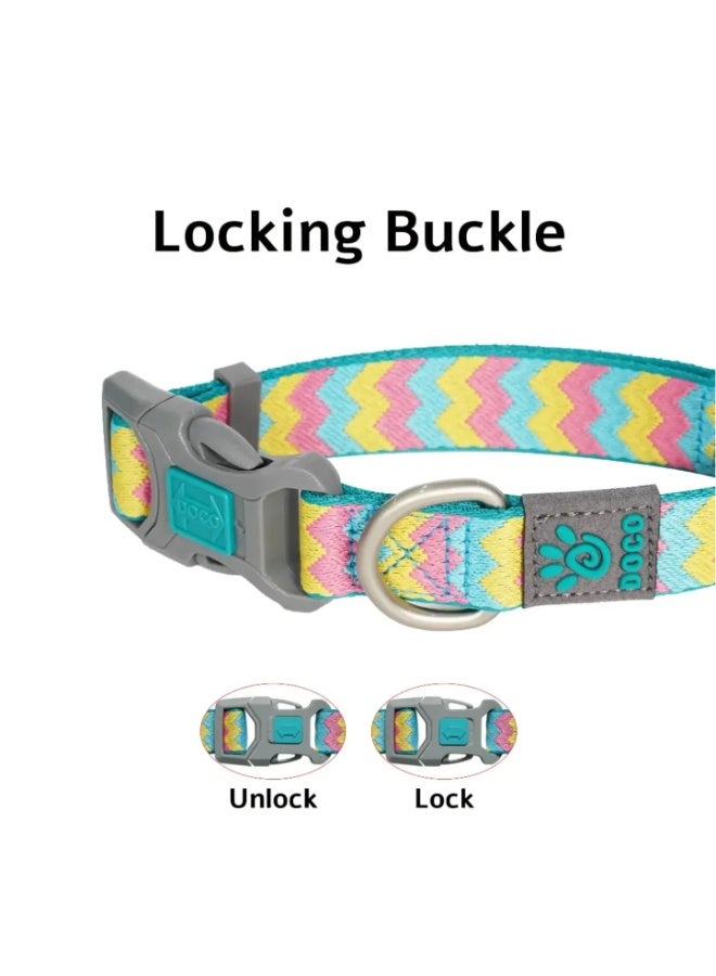 Doco Jacquard Weave Dog Collar D5 - 2.0x27-37cm - Image 3