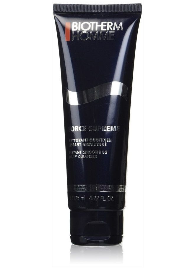 BIOTHERM Force Supreme Smoothing and Resurfacing Daily Cleanser for Men, 4.22 Ounce 