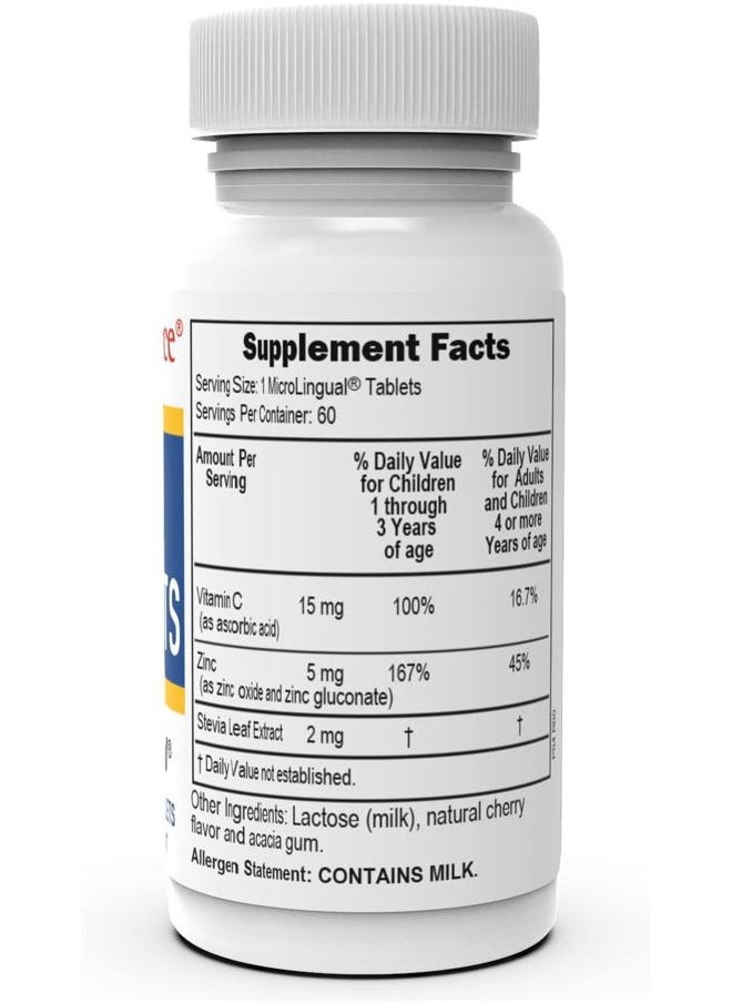 Superior Source Zinc Lozenjets - Immune System Support Supplement - Trace Mineral Supplement Aids Systems & Functions - Zinc Supplement for Women & Men - 60 Instant Dissolve Tablets  - Image 2