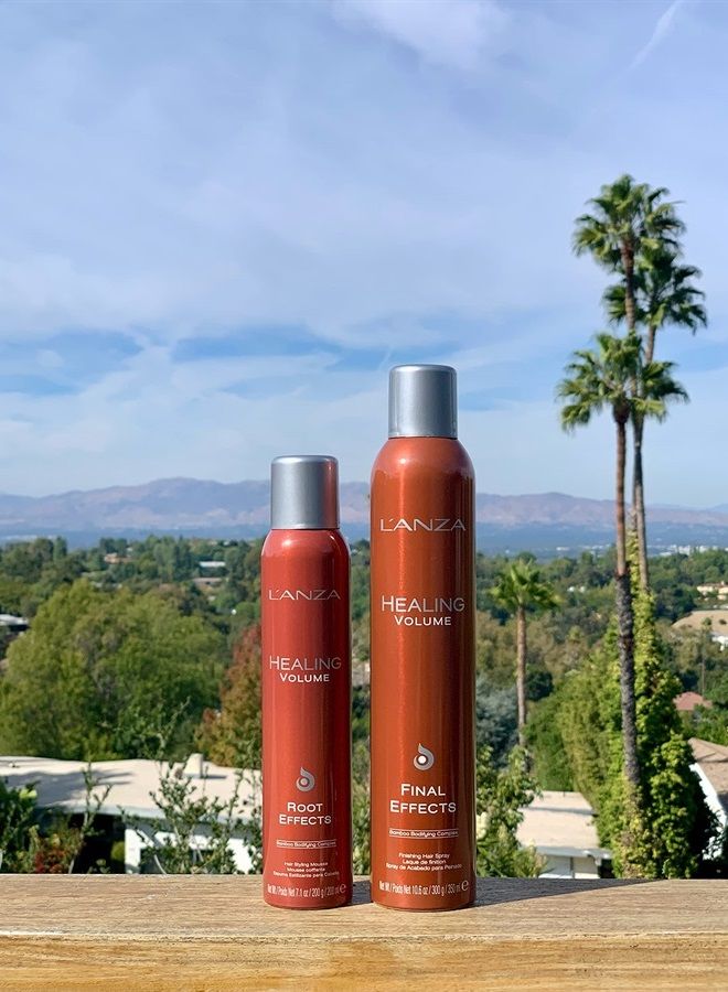 L'anza Healing Volume Root Effects Hair Spray with Strong Hold Effect, Boosts Shine, Volume, and Texture, With Triple UV and Heat Protection to Prevent Sun and Styling Damage (7.1 Fl Oz) - Image 5