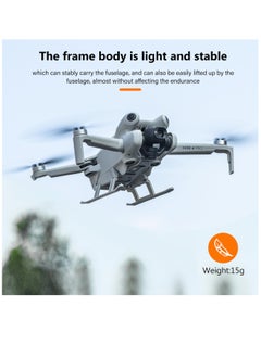 Generic مجموعة معدات هبوط قابلة للطي وممتدة لملحقات طائرة DJI Mini 4 Pro بدون طيار - احمِ طائرتك بدون طيار بأرجل متينة  - Image 4