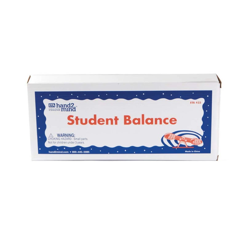 hand2mind hand2mind Student Balance Plastic Fulcrum Scale to Teach Mass  Measurement Basic Economical Balance Scale for Kids - Image 5