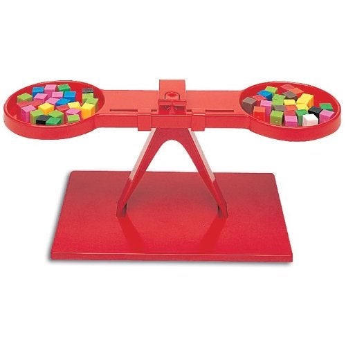 hand2mind hand2mind Student Balance Plastic Fulcrum Scale to Teach Mass  Measurement Basic Economical Balance Scale for Kids - Image 2